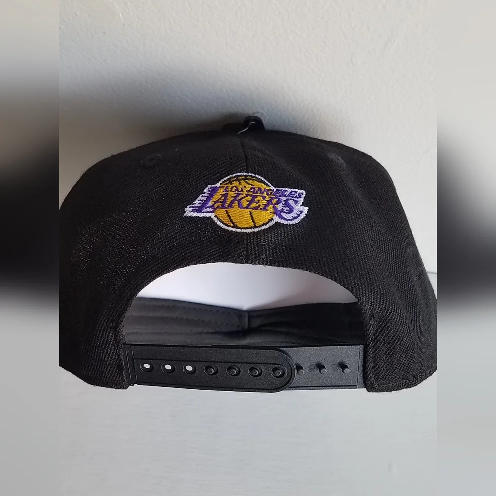 Lakers NBA Official Bricked Snapback Basketball Cap